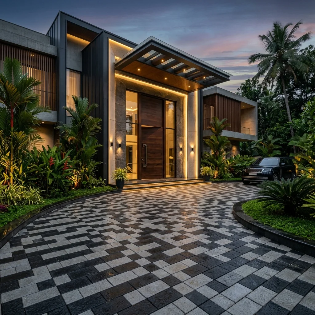 Grand Villa Entrance